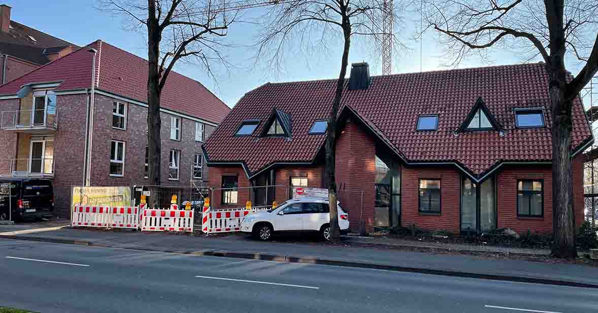 Bauprojekt in Bocholt, Umbau / Neubau