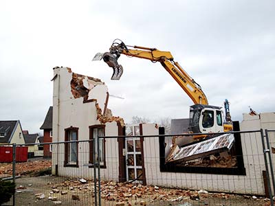 Abbruch Gebäude Erler Kirchring