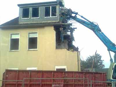 Referenz Abbruch Mehrfamilienhaus