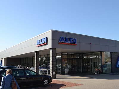 Referenz Bauvorhaben Aldi Raesfeld