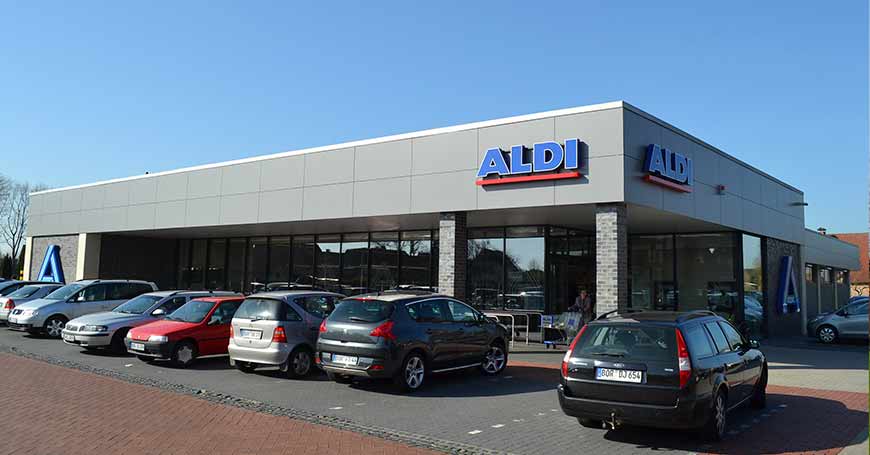 Referenz Bauvorhaben Aldi Raesfeld